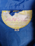 Vintage Anvil Windbreaker "Steelworx" Dünn Blau L