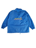 Vintage Anvil Windbreaker "Steelworx" Dünn Blau L