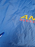 Vintage Anvil Windbreaker "Steelworx" Dünn Blau L
