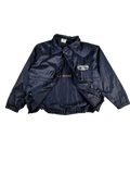 Vintage Replay Jacke Leicht Backstitching Made In Italy Schwarz XL