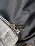 Rare! Vintage JetSet Jacke "The Wave" Swiss RiRi Zip Mit Fleece Schwarz L-XL