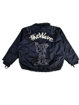 Rare! Vintage JetSet Jacke "The Wave" Swiss RiRi Zip Mit Fleece Schwarz L-XL