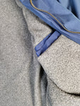 Vintage Home Boy Jacke Leicht Gefüttert "Loud.Couture" Blau Grün S-M