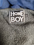 Vintage Home Boy Jacke Leicht Gefüttert "Loud.Couture" Blau Grün S-M