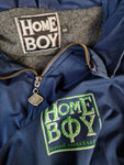 Vintage Home Boy Jacke Leicht Gefüttert "Loud.Couture" Blau Grün S-M