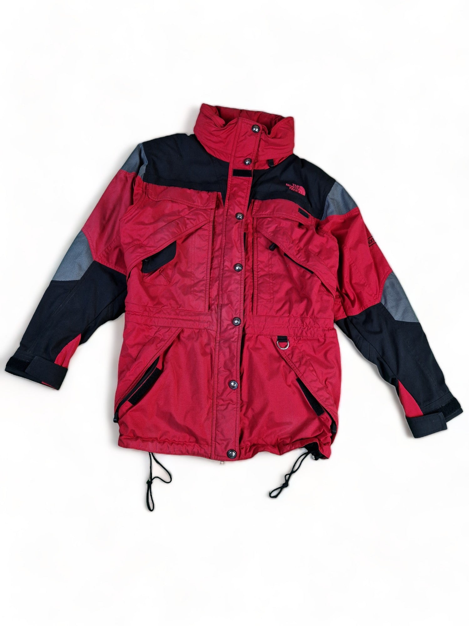 Vintage The North Face Outdoorjacke Extreme Gear Rot Schwarz M-L