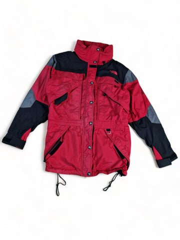 Vintage The North Face Outdoorjacke Extreme Gear Rot Schwarz M-L