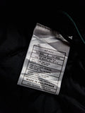 Vintage Nike Jacke / Parker "Coach Kemp" Defekter Reißverschluss Dunkelgrün L-XL