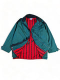 Vintage Fila Jacke / Parka Made In Hong Kong Grün L