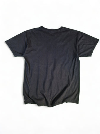 Vintage Blind Shirt Basic Logo Print Schwarz L