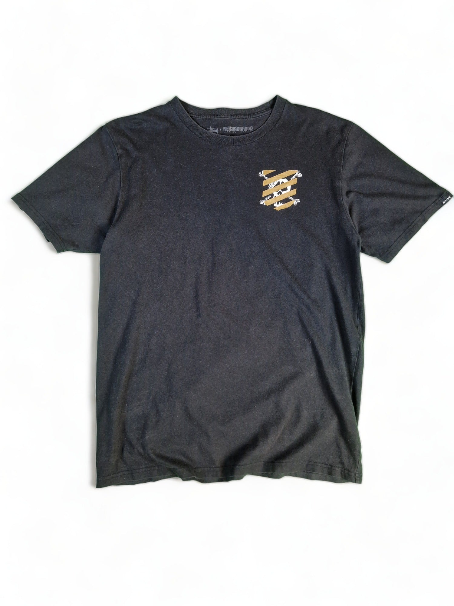Stussy x Neighborhood Shirt "Life conspiracy 42..." Schwarz L - RareRags