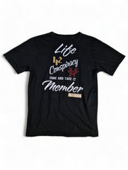 Stussy x Neighborhood Shirt "Life conspiracy 42..." Schwarz L - RareRags