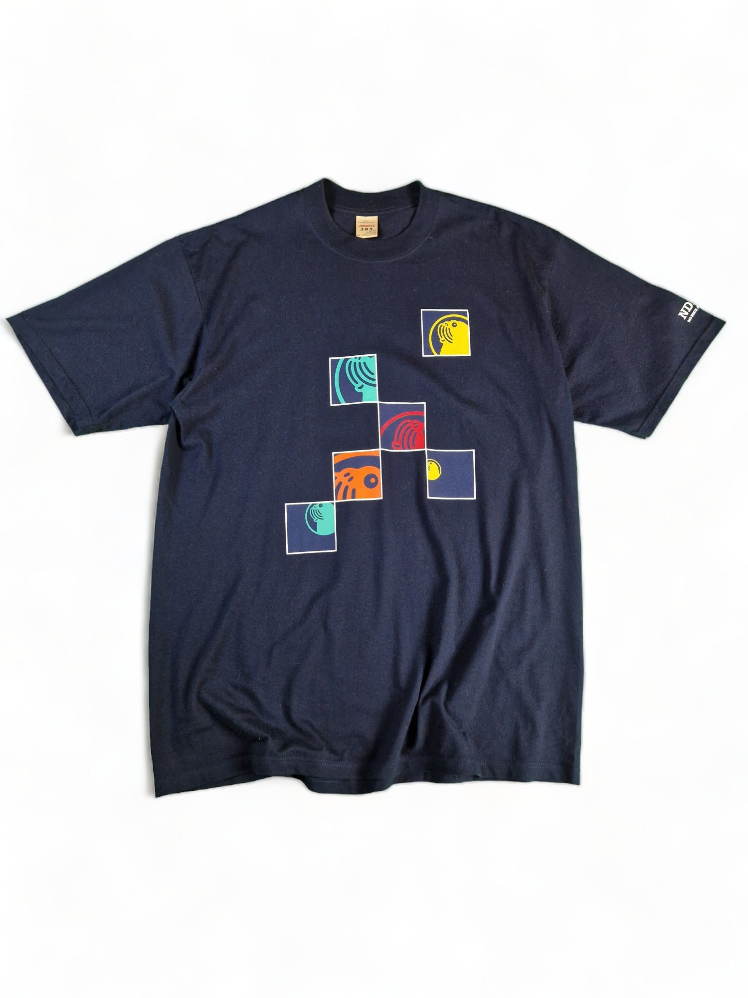 Vintage Jerzees Shirt "NDR, das Beste am Norden" Made In Scotland Dunkelblau XL - RareRags