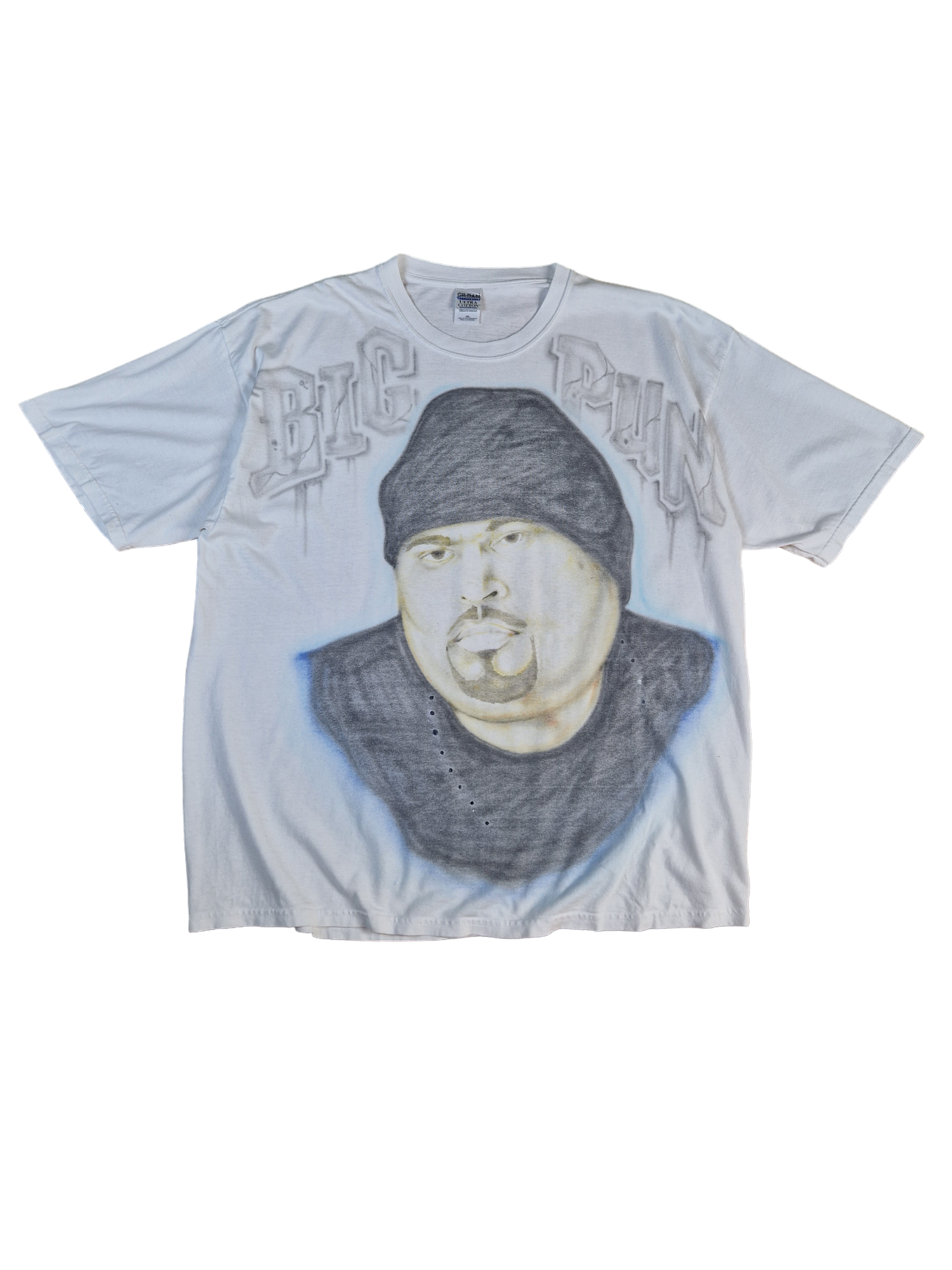 VintageShirt Gildan Shirt Big Pun HipHop Merch Weiß XXL - RareRags