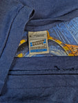 Vintage Screen Stars Shirt GammaRay "Somewhere Out In Space Tour 1997" Single Stitch DunkelblauXL