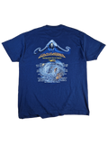 Vintage Screen Stars Shirt GammaRay "Somewhere Out In Space Tour 1997" Single Stitch DunkelblauXL