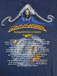 Vintage Screen Stars Shirt GammaRay "Somewhere Out In Space Tour 1997" Single Stitch DunkelblauXL