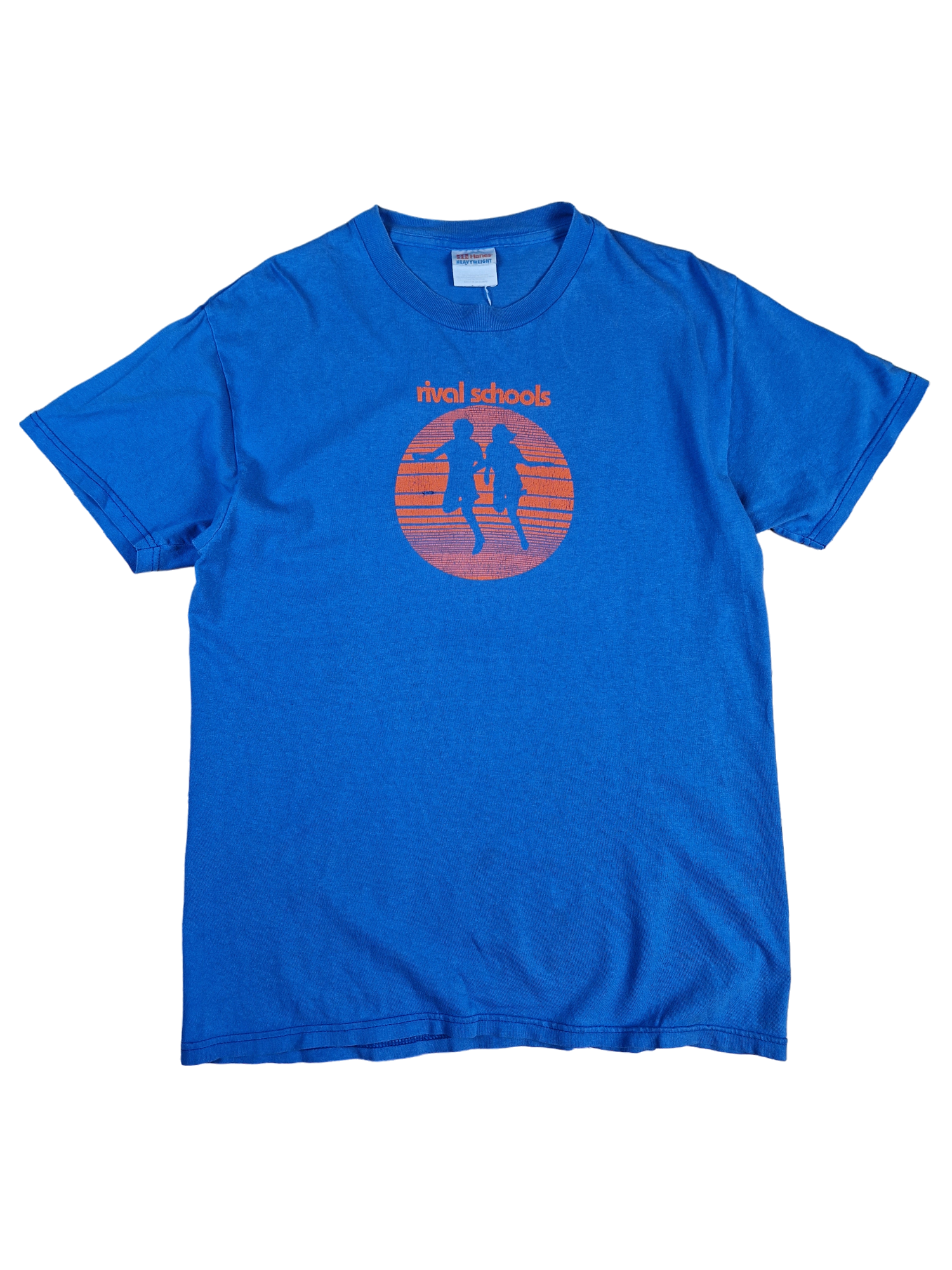 Vintage Hanes Shirt Rival Schools Blau M