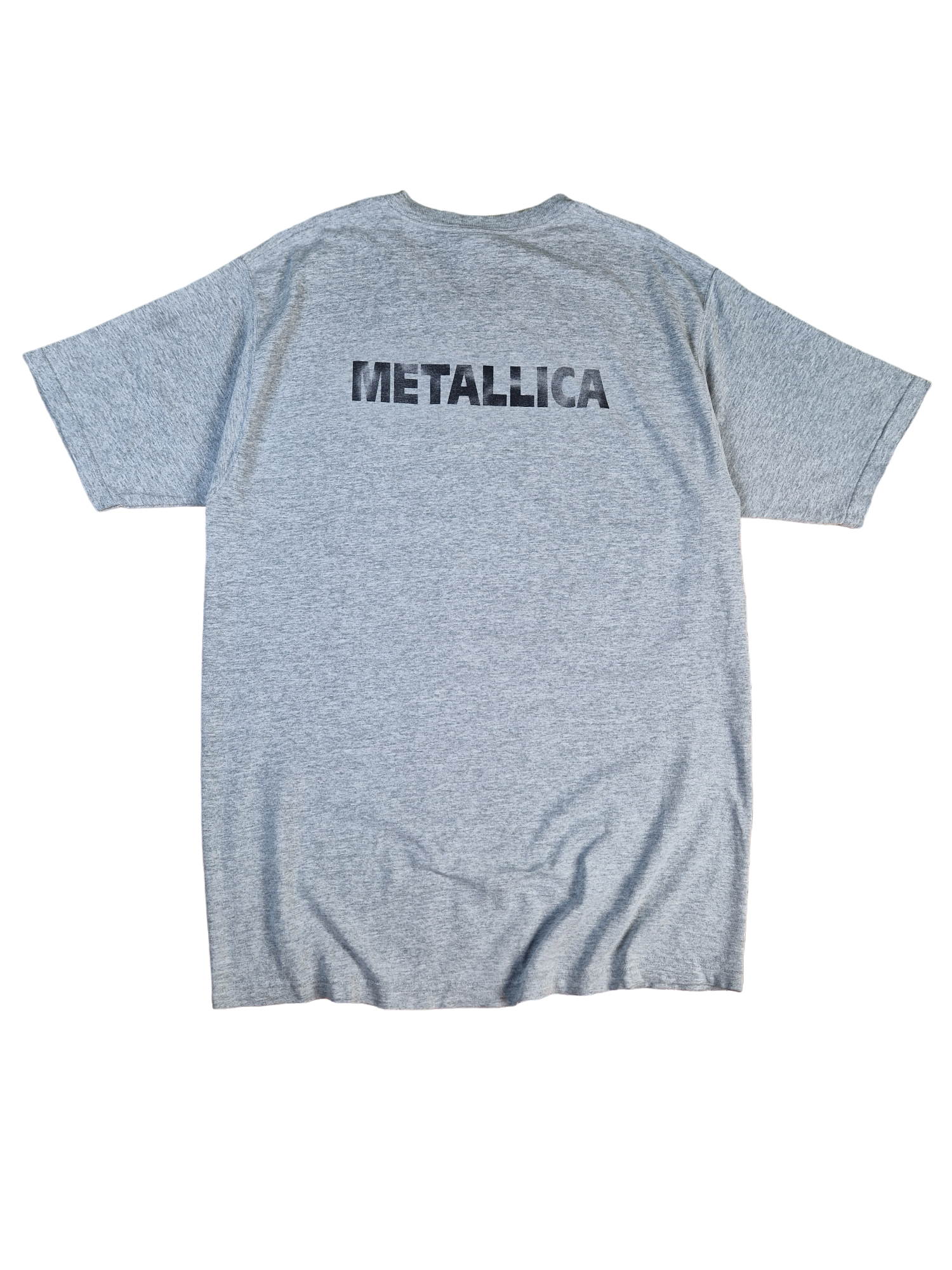 Vintage Fruit Of The Loom Shirt Metallica Grau XL