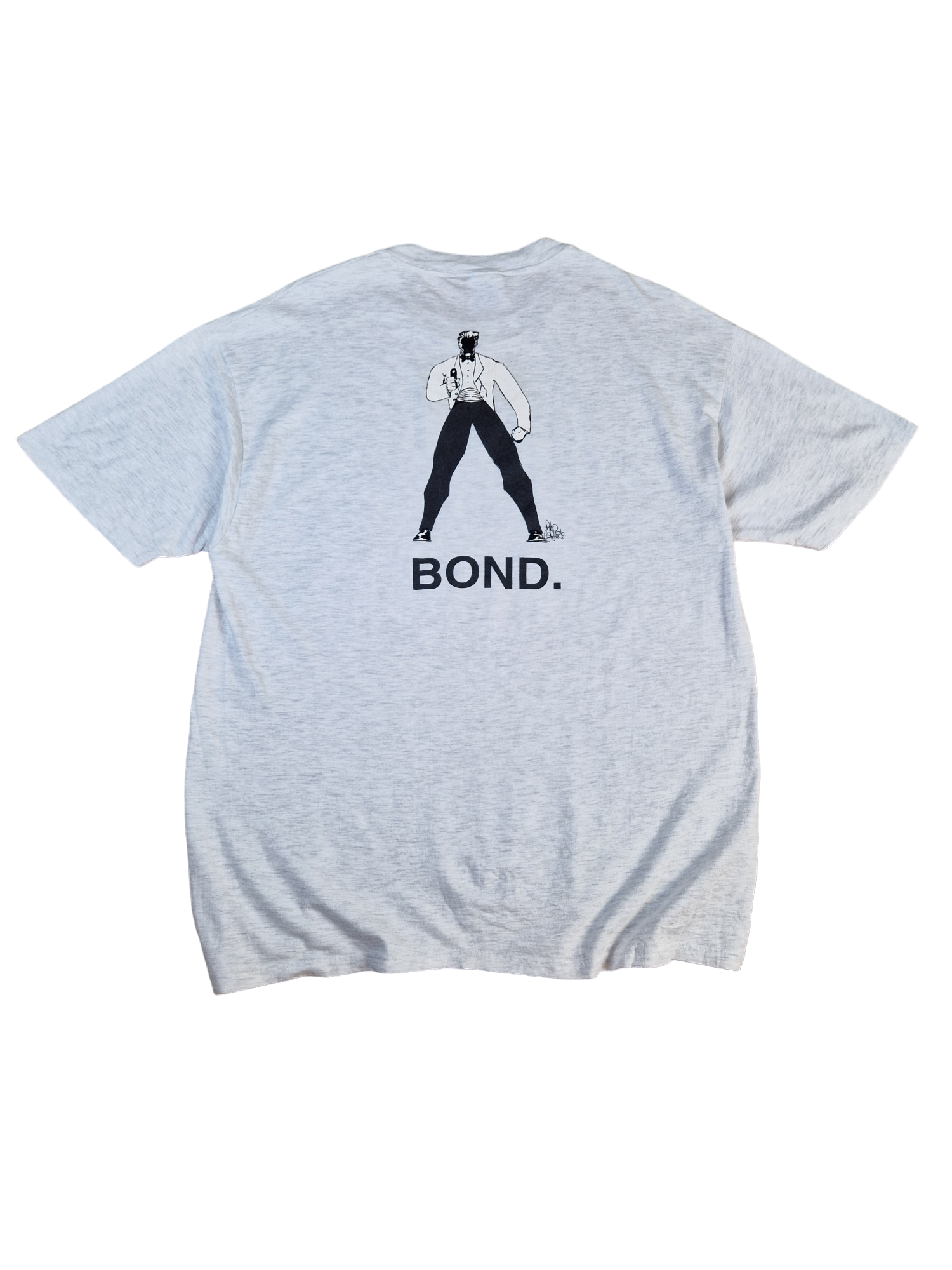 Vintage Hanes Shirt DHS' 96 Band Bond Single Stitch Grau XL - RareRags