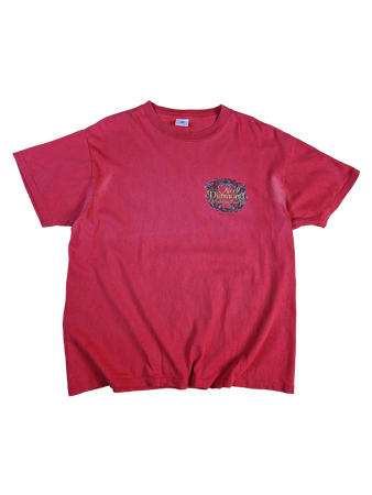 Vintage Delta Shirt Neil Diamond 1993 Christmas Tour Single Stitch Made In USA Rot  XL