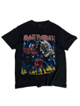 Italian Style Shirt Iron Maiden "The Number Of The Beast" Schwarz L