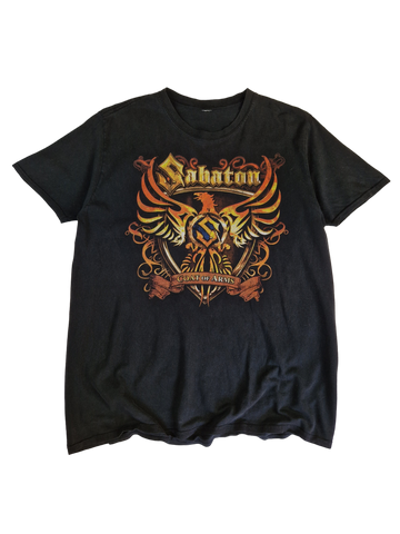 Gildan Shirt Sabaton "Coat of arms" Schwarz M-L