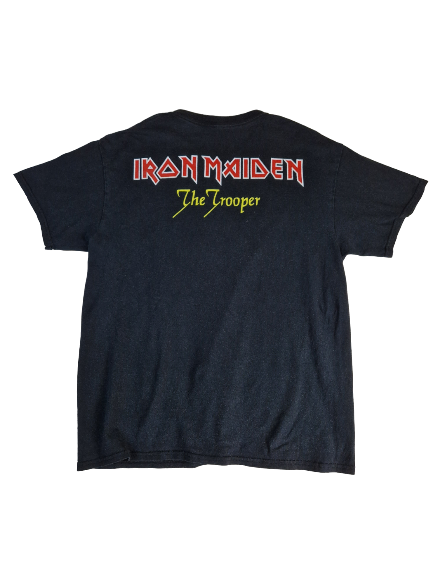 Iron Maiden Shirt "The Trooper" Retro Print 2013 Schwarz L-XL