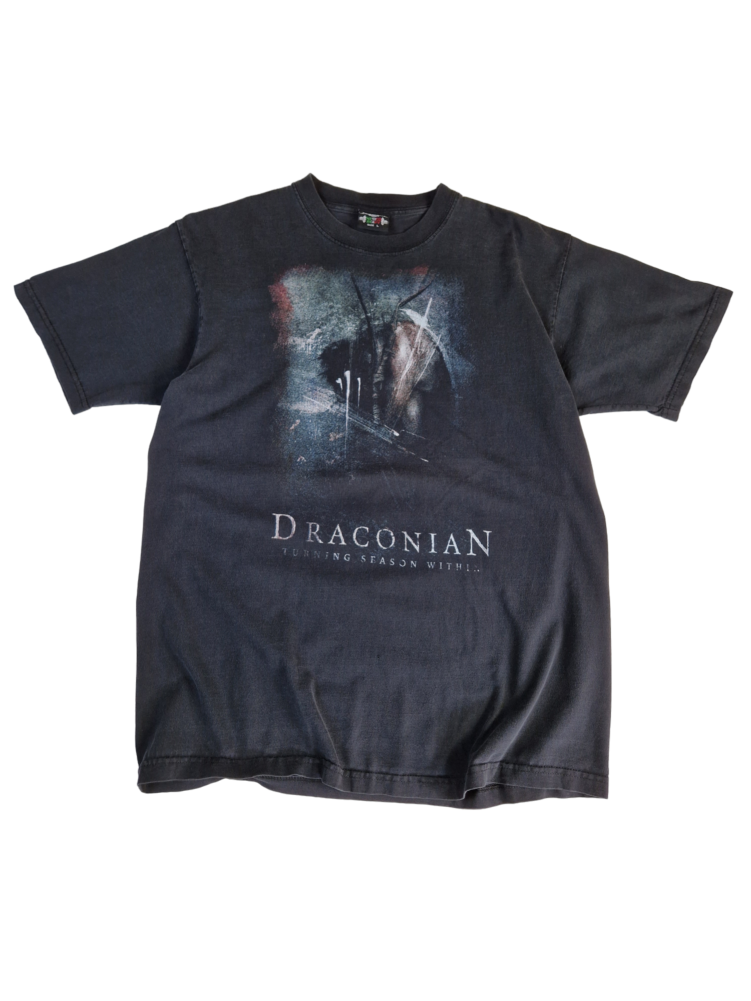 Draconian Shirt "Turning Seasons Within" 2008 Schwarz L - RareRags