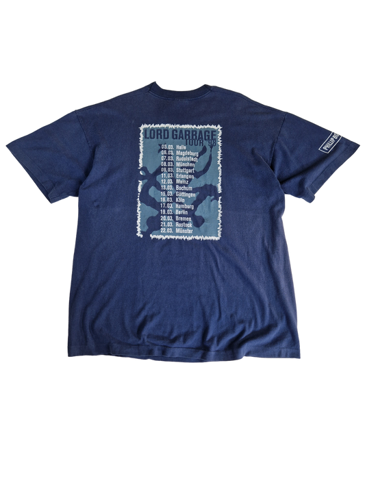 Vintage Screen Stars Shirt Lord Garbage 1998 Phil Boa Single Stitch Ausgewaschen Blau XL