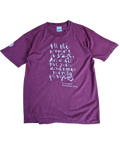 Vintage Screen Stars Shirt Shakespeares Globe "All The World's A Stage..." Single Stitch Made In Ireland Rot L