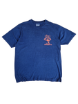 Vintage Hanes Shirt 1988 Lucys Worm Eater Club Made In USA Single Stitch Dunkelblau XL