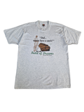 Vintage Fruit Of The Loom Shirt 1996 "Dad... Wanna have a catch?" Dyersville, Iowa Grau XL