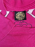 Vintage Gold's Gym Shirt Made In USA Single Stitch Rosa L