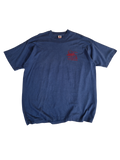 Vintage Fruit Of The Loom Shirt "A.J. Softball, Apache Junction" Single Stitch Made In USA Dunkelblau XXL
