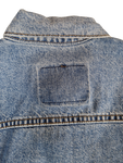 Vintage Levis Jeansjacke Made In USA Orange Tab Hellblau XS-S