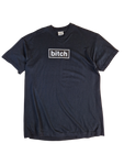 Screen Stars Shirt "Bitch" Schwarz L