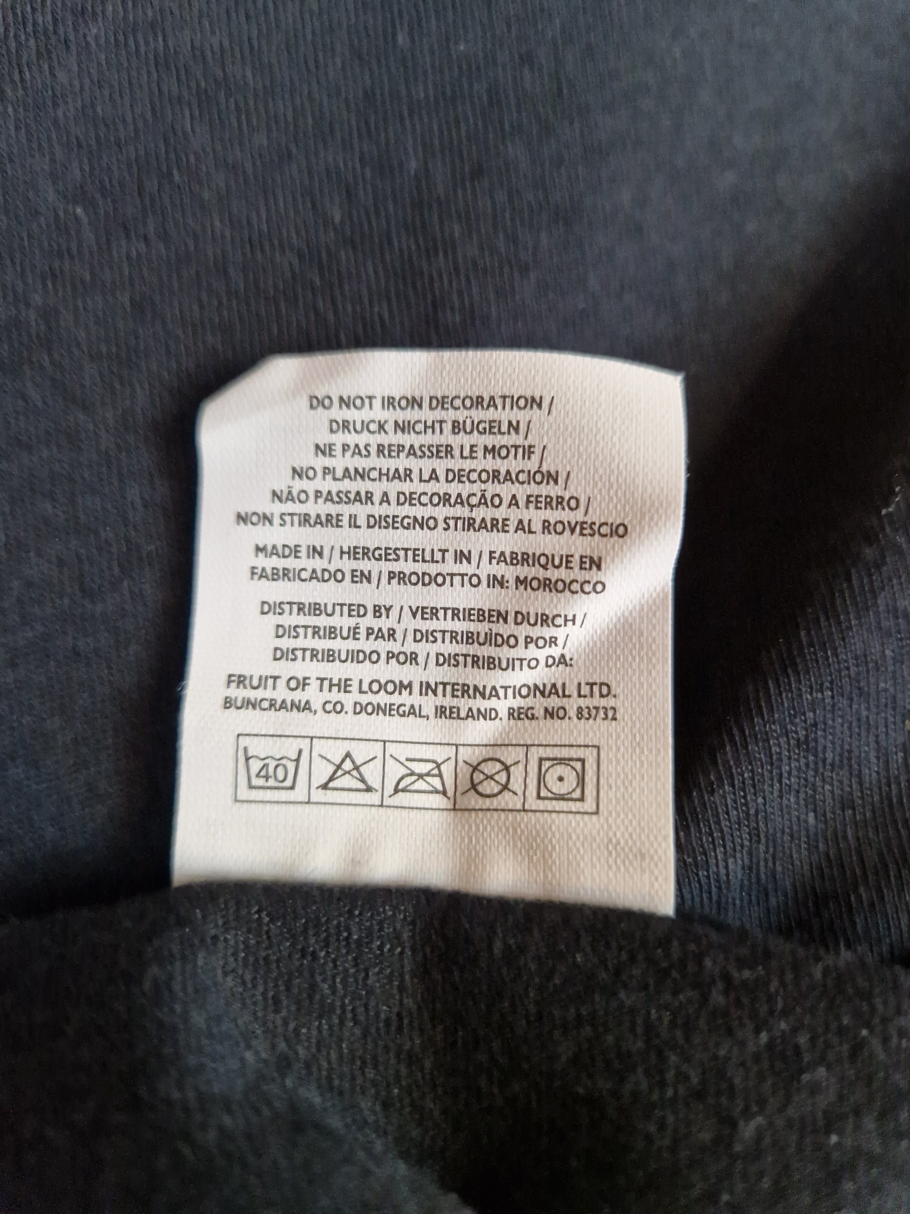 Screen Stars Shirt "Bitch" Schwarz L
