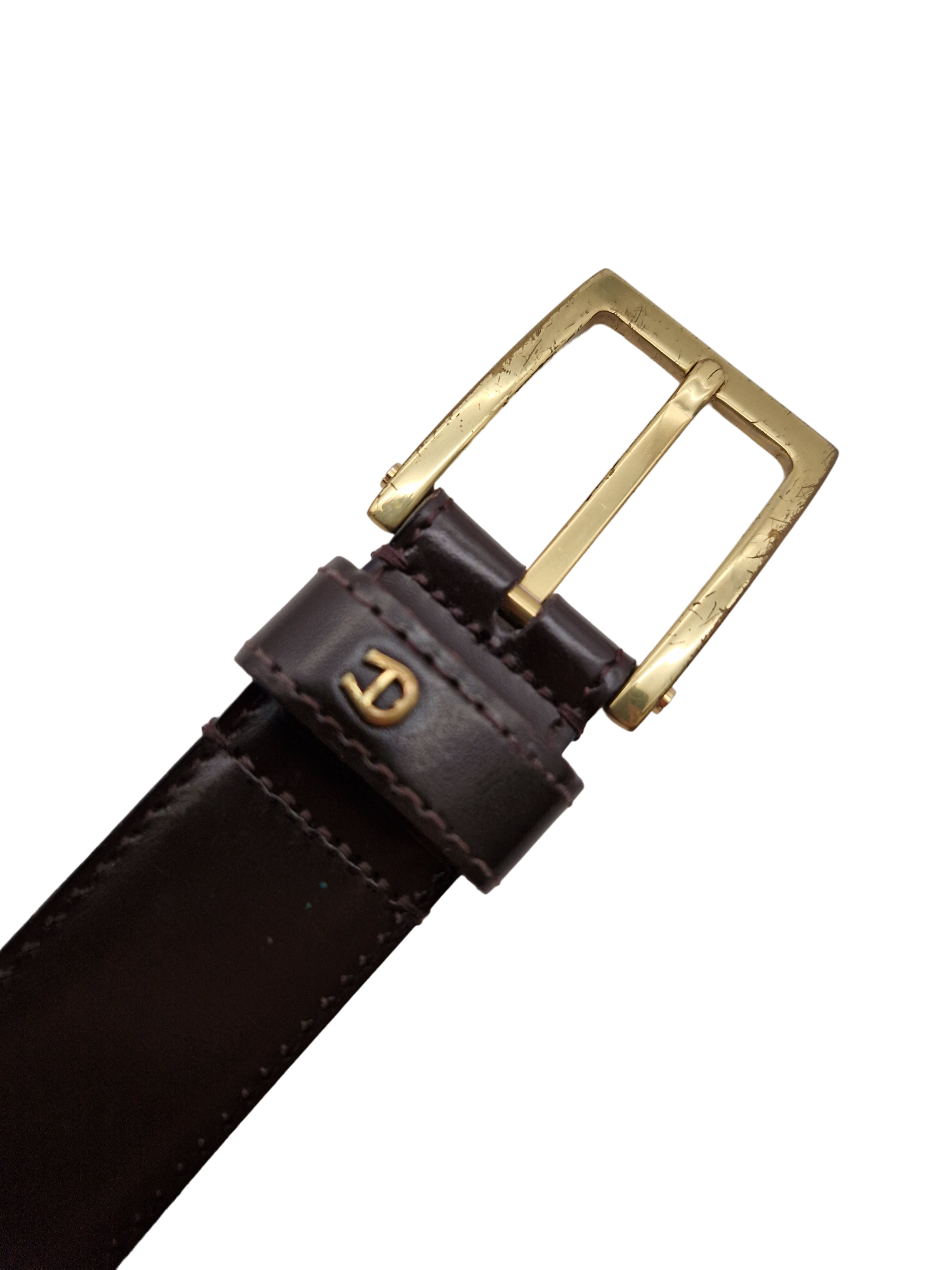 Vintage Aigner Gürtel Basic Feminin Schwarz