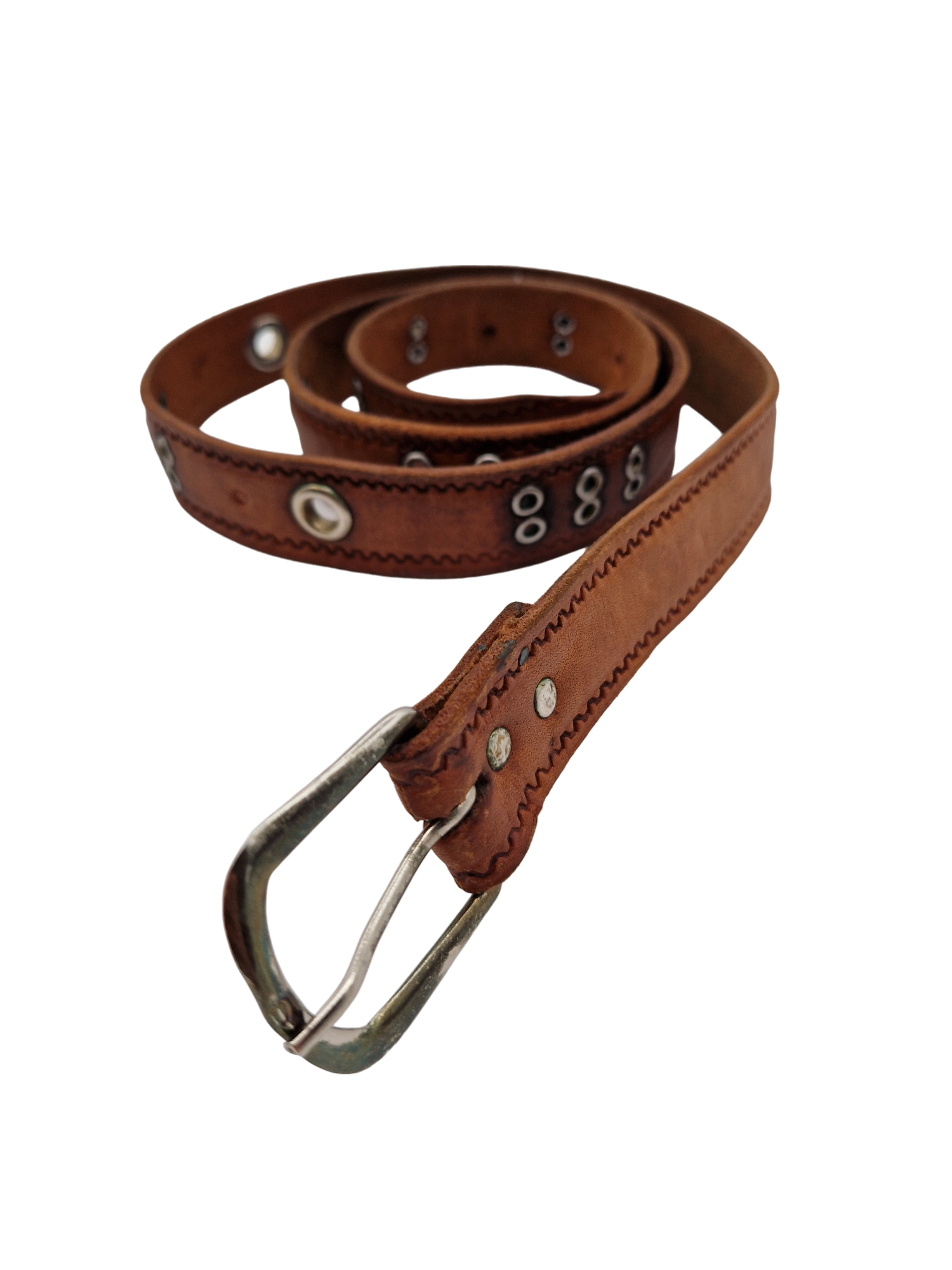 Vintage Gürtel Leder Braun