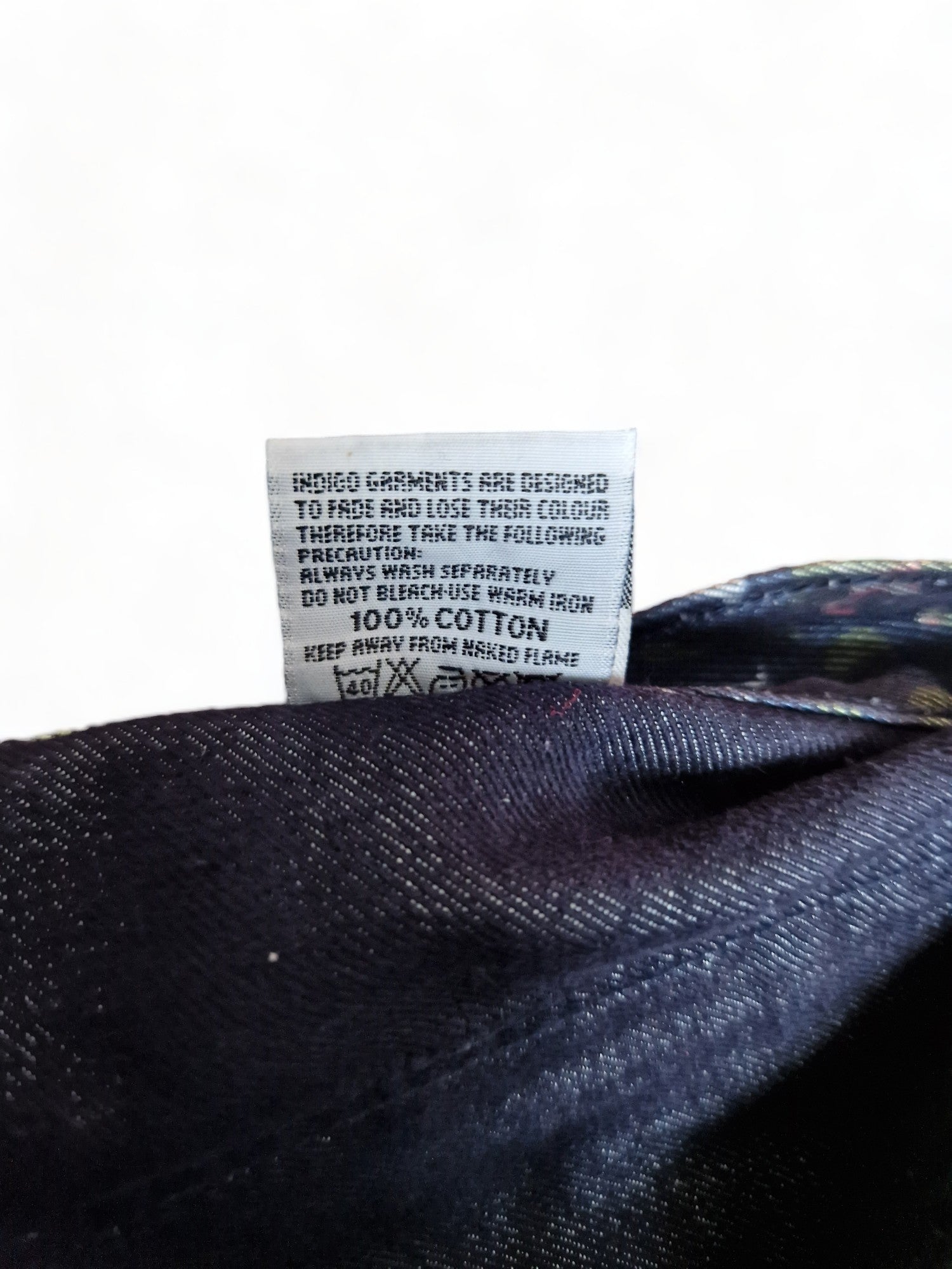 Rare! Vintage Stuka Hose Flared Skater Punk Print Bunt 26
