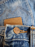 Vintage Wrangler Jeans Made In USA Blau 29x34