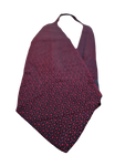 Vintage Salvatore Ferragamo Krawatte Dots Seide Made In Italy Navy Rot