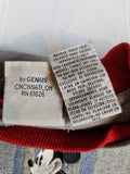 Vintage Disney Sweater Micky Maus Bestickt Grau L