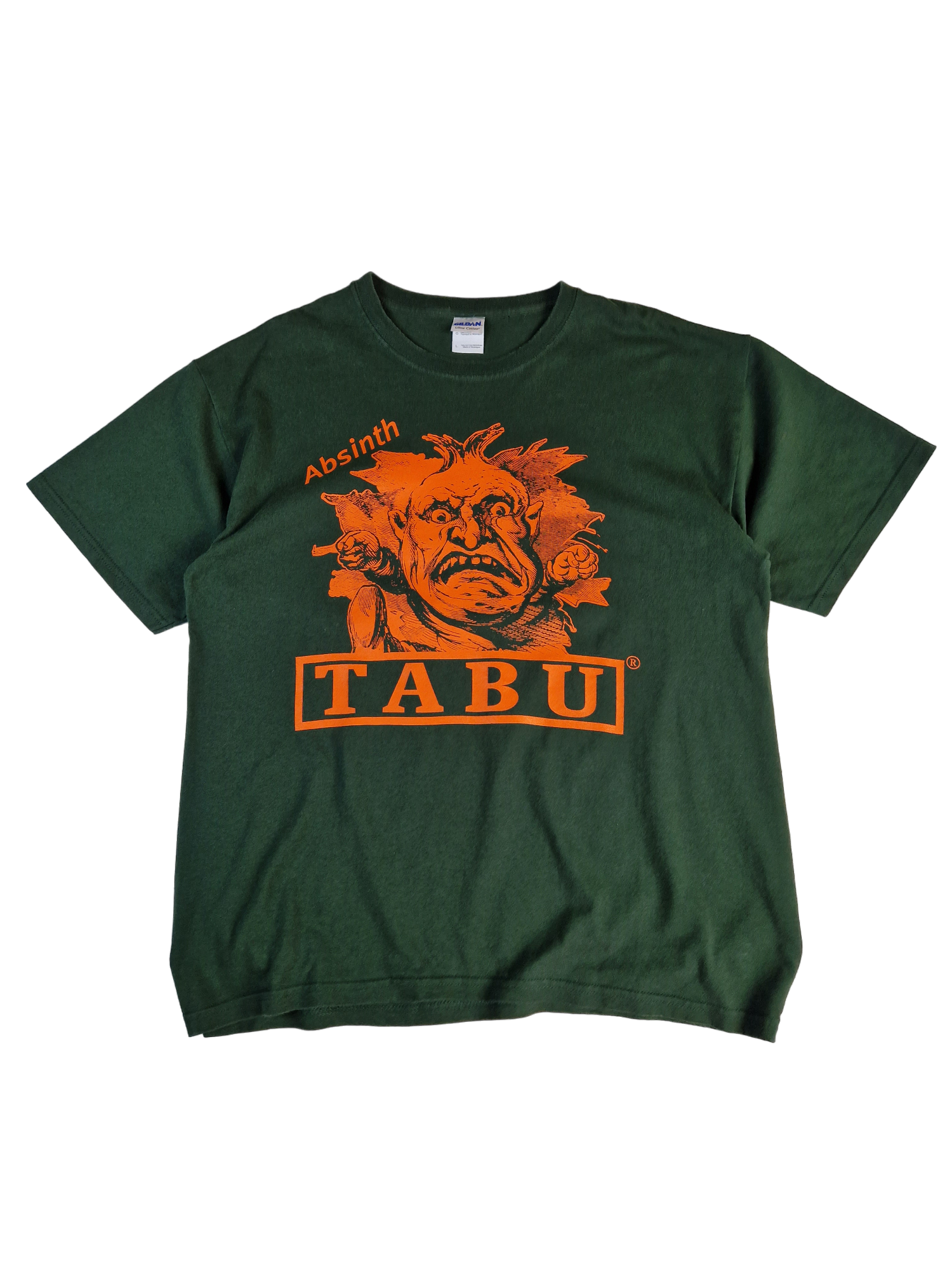 Gildan Shirt TABU Absinth Grün L - RareRags