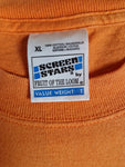 Vintage Screen Stars Shirt Vespisti Vespa Shop 2000 Orange XL