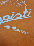 Vintage Screen Stars Shirt Vespisti Vespa Shop 2000 Orange XL