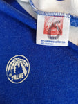 Vintage Palme Trikot Langarm 80s "SV Düdenbüttel Faustball" #6 Blau Rot M