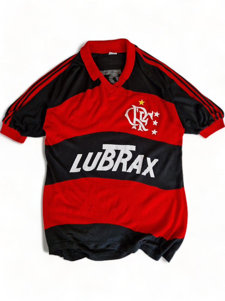 Vintage Tornei Trikot 80er Replika Jahre C.R Flamengo Lubrax