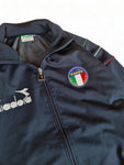 Diadora Sportjacke Retro Italia Dunkelblau L